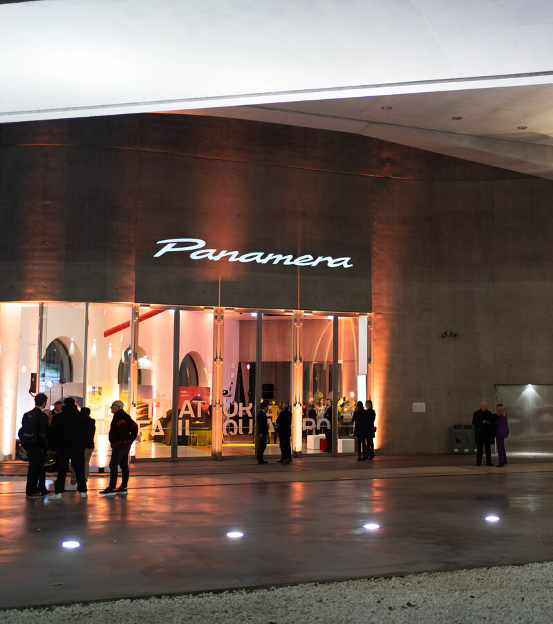 The New Panamera @MAXXI