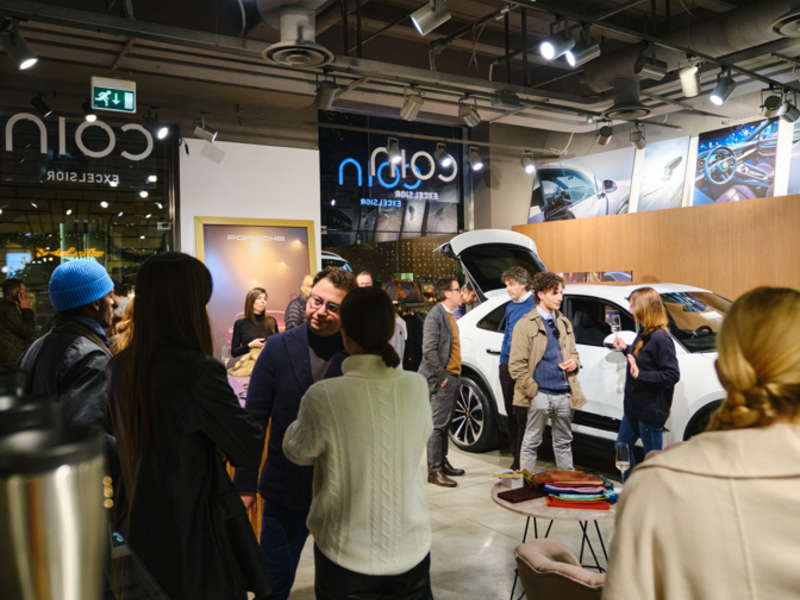 Cocktail Party. @Porsche Temporary Store.