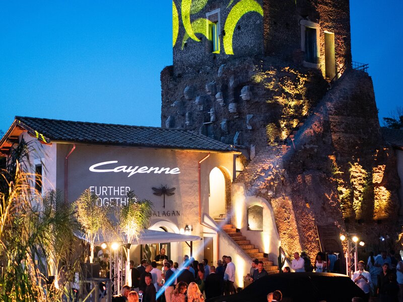 Evento di lancio Nuova Cayenne @Balagan