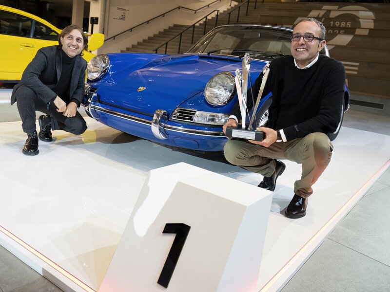 Primo premio al IX Concorso di Restauro.