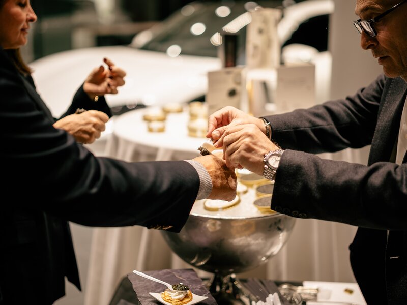 Tasting Night - Champagne & Caviale | Centro Porsche Roma Nord