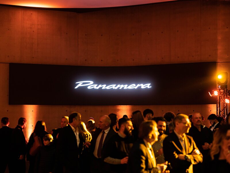 The New Panamera @MAXXI