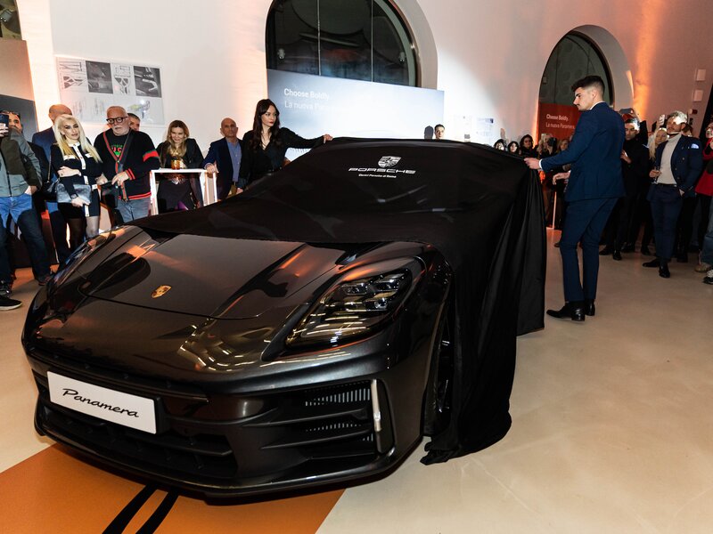 The New Panamera @MAXXI