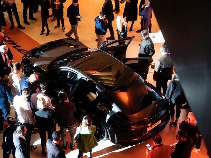The New Panamera @MAXXI
