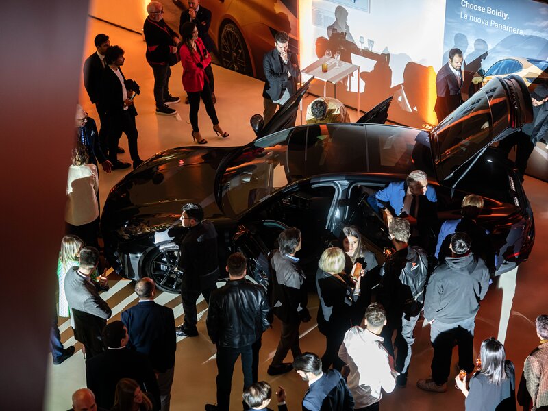 The New Panamera @MAXXI