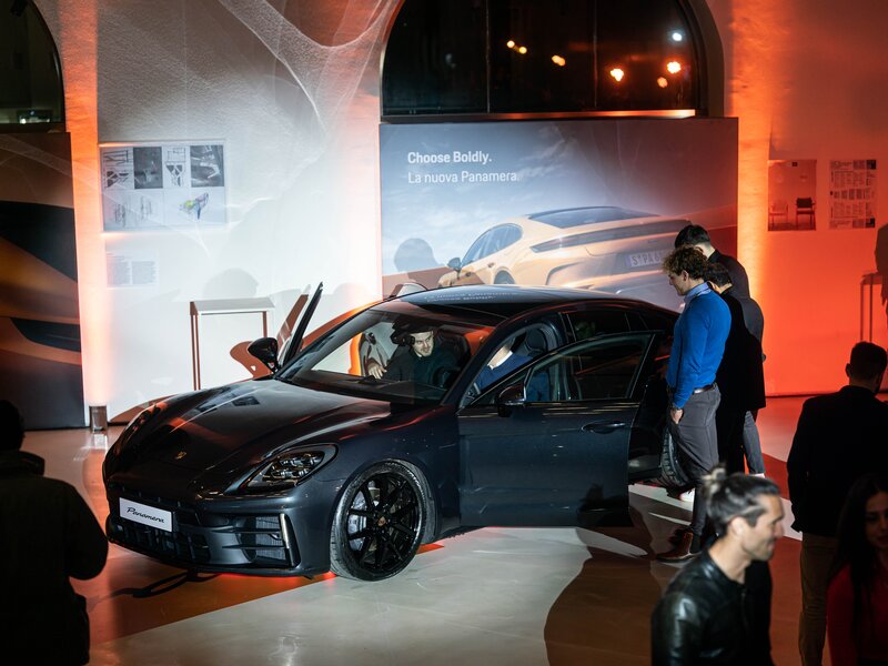 The New Panamera @MAXXI