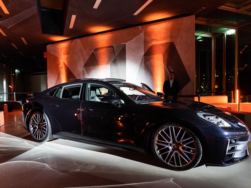 The New Panamera @MAXXI