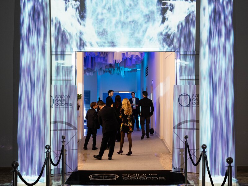 The New Taycan @Salone delle colonne