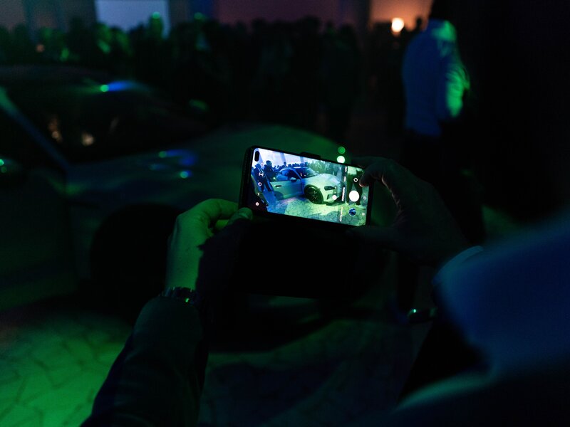 The New Taycan @Salone delle colonne