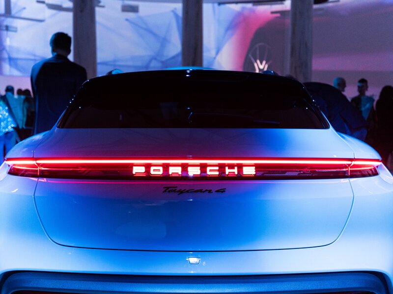 The New Taycan @Salone delle colonne