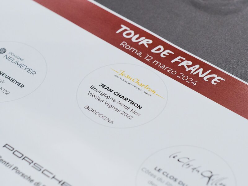 Tour de France: Wine Tasting Experience