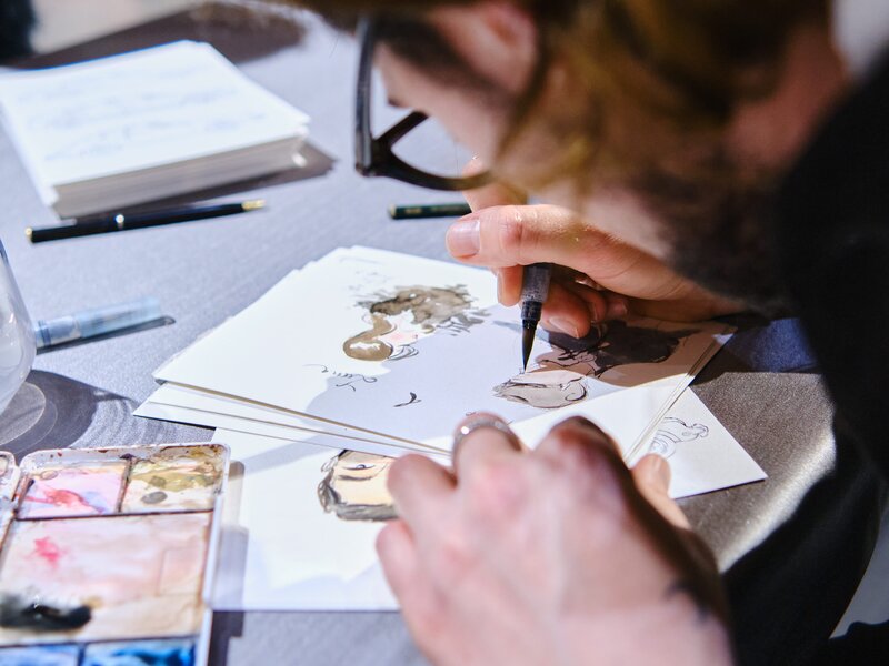 Tra arte e velocità: ritratti in movimento